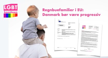 Danmark skal tage ansvar for regnbuefamilier. EU vil sikre anerkendelse af regnbuefamilier i hele EU. Danmark må støtte trods retsforbehold.